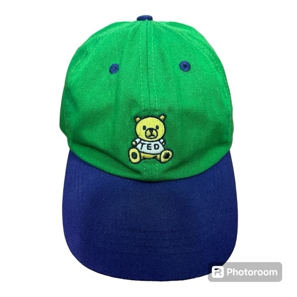 Teddy Fresh Ted Hat Green & Purple Adjustable - Picture 1 of 6